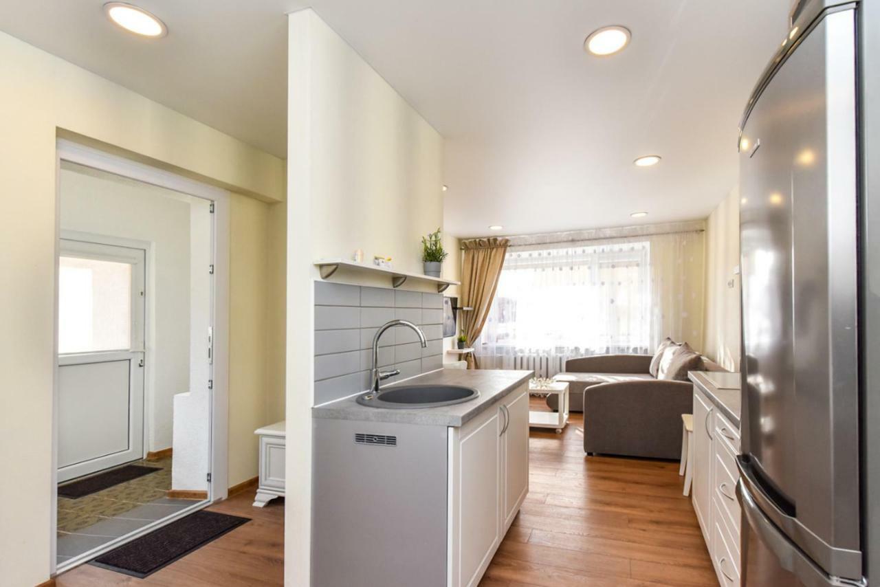 Baltieji Senamiescio Apartamentai Prie Aqua Parko Druskininkai Luaran gambar